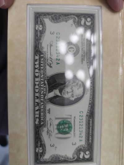 燕姐换藏第55场 美国杰斐逊币两枚钞一枚