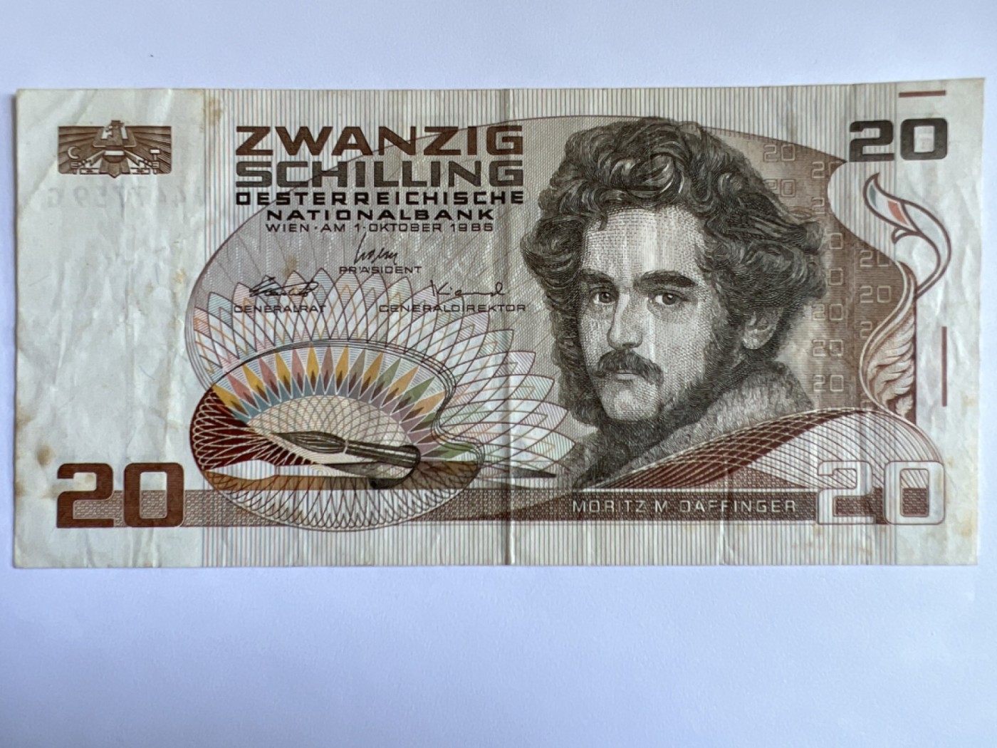 泡泡堂第384期 纸币专场 （无押金，捡漏，全场20包邮，偏远地区除外，接收代拍业务） 奥地利20先令