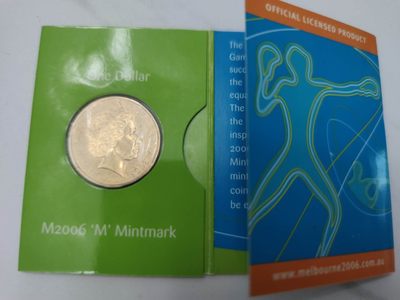 燕姐换藏第55场 澳大利亚2006年墨尔本英联邦运动会1元原厂卡装