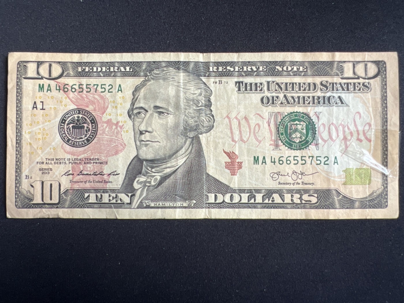 第404期 纸币专场 （无押金，捡漏，全场20包邮，偏远地区除外，接收代拍业务） 美国10美元