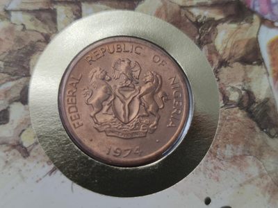 燕姐换藏第55场 尼日利亚1974年邮币封