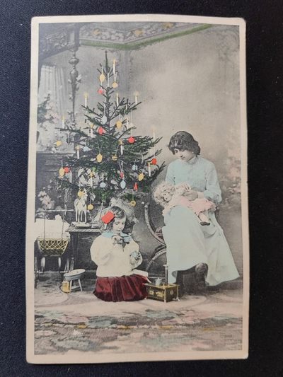 一战时期实寄明信片（精选） - 1908年 富裕家庭