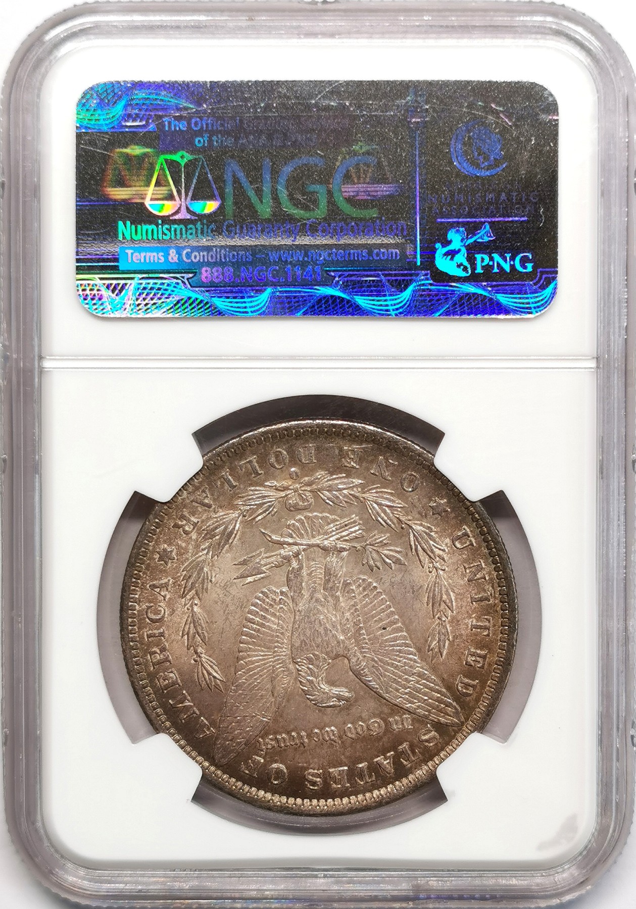 凡希社世界钱币微拍第二百四十八期 1884O美国摩根壹元NGC-MS63