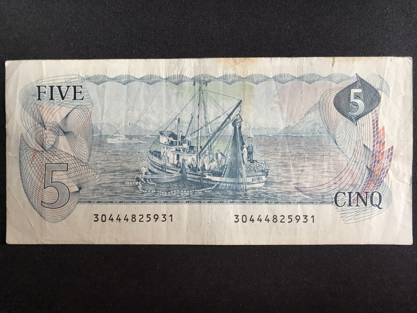 第3期 纸币专场 （无押金，捡漏，全场20包邮，偏远地区除外，接收代拍业务） 加拿大5加元