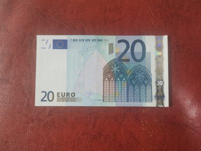 欧盟纸币Euro 2002版 20欧元 二签 全新UNC  - 欧盟纸币Euro 2002版 20欧元 二签 全新UNC 