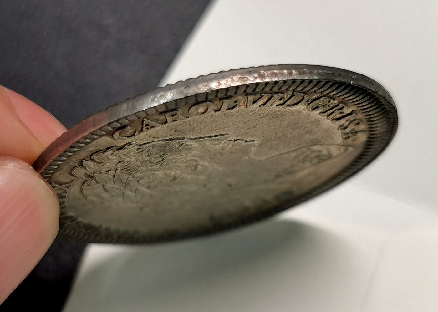 凡希社世界钱币微拍第二百四十八期 1737神罗卡尔六世双头鹰泰勒大银AU