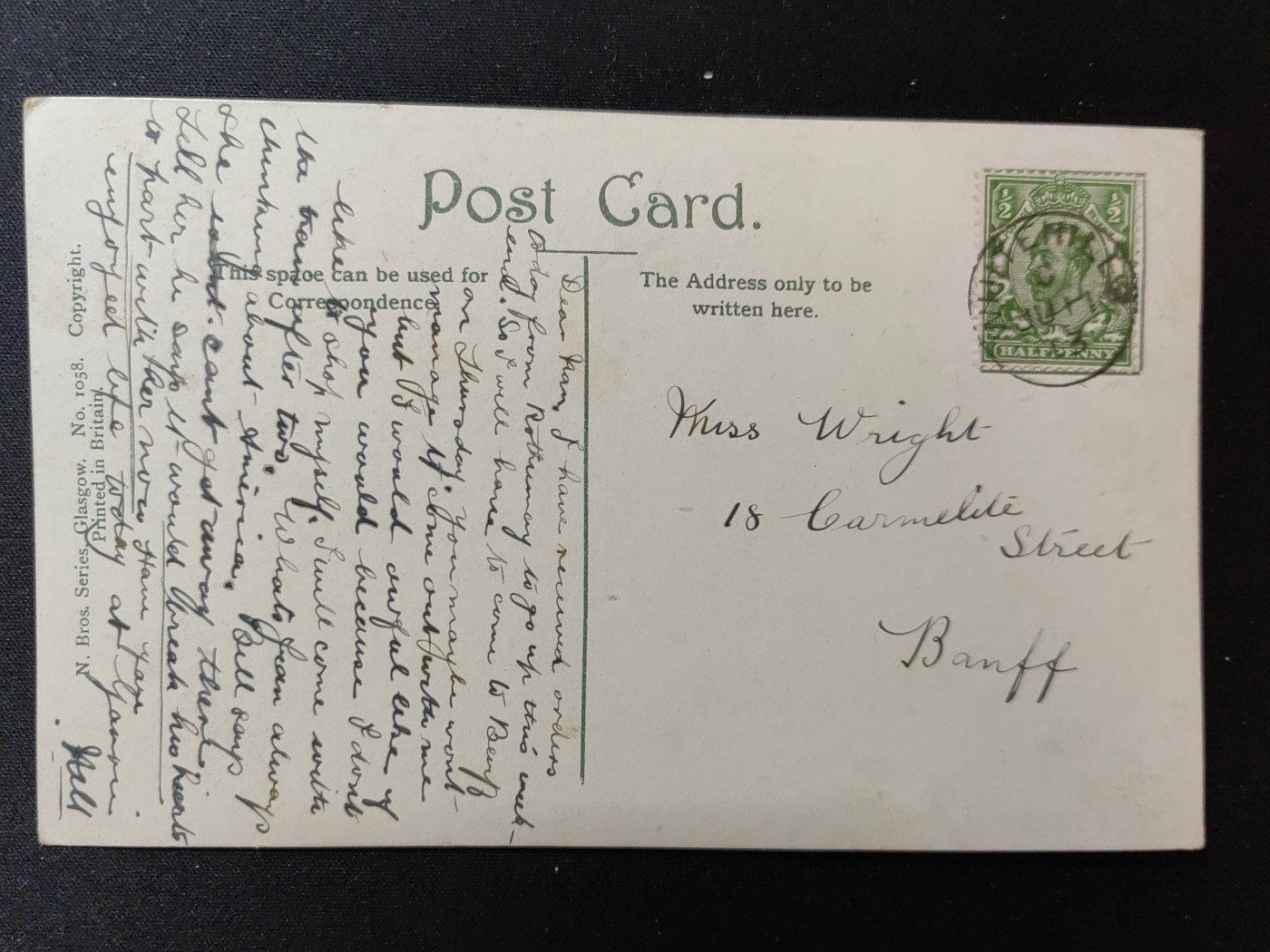 一战时期实寄明信片（精选） 1913年 牧羊人