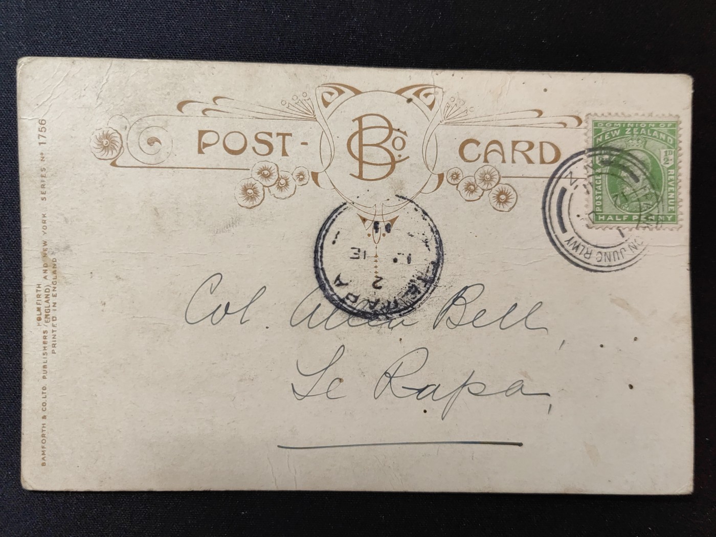 一战时期实寄明信片（精选） 你揍我吧，比尔，我们终于不时髦了