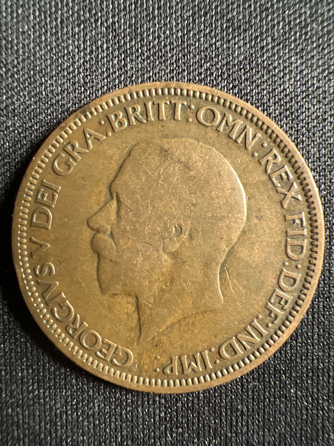 第1期 硬币专场 （无押金，捡漏，全场20包邮，偏远地区除外，接收代拍业务） 乔五半便士1933年