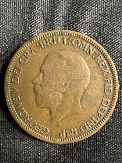 第1期 硬币专场 （无押金，捡漏，全场20包邮，偏远地区除外，接收代拍业务） - 乔五半便士1933年