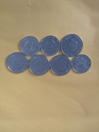 长老汇第34场杂货拍卖 - 荷兰+荷属安第斯1盾7枚