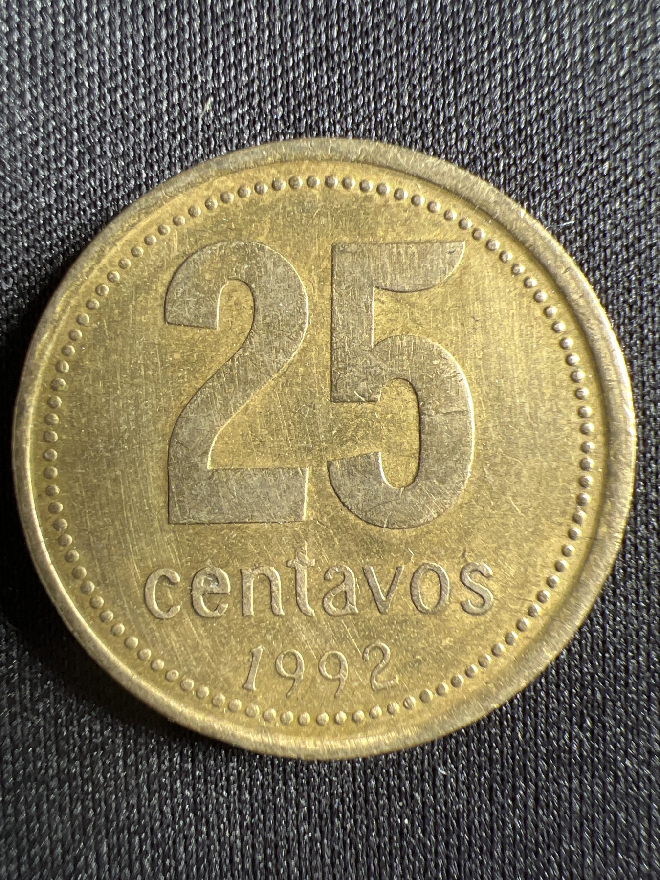 第1期 硬币专场 （无押金，捡漏，全场20包邮，偏远地区除外，接收代拍业务） 阿根廷25分