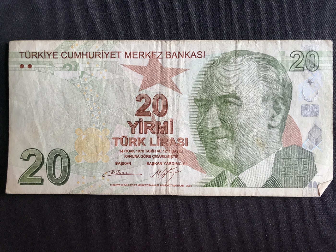 第3期 纸币专场 （无押金，捡漏，全场20包邮，偏远地区除外，接收代拍业务） 土耳其20里拉