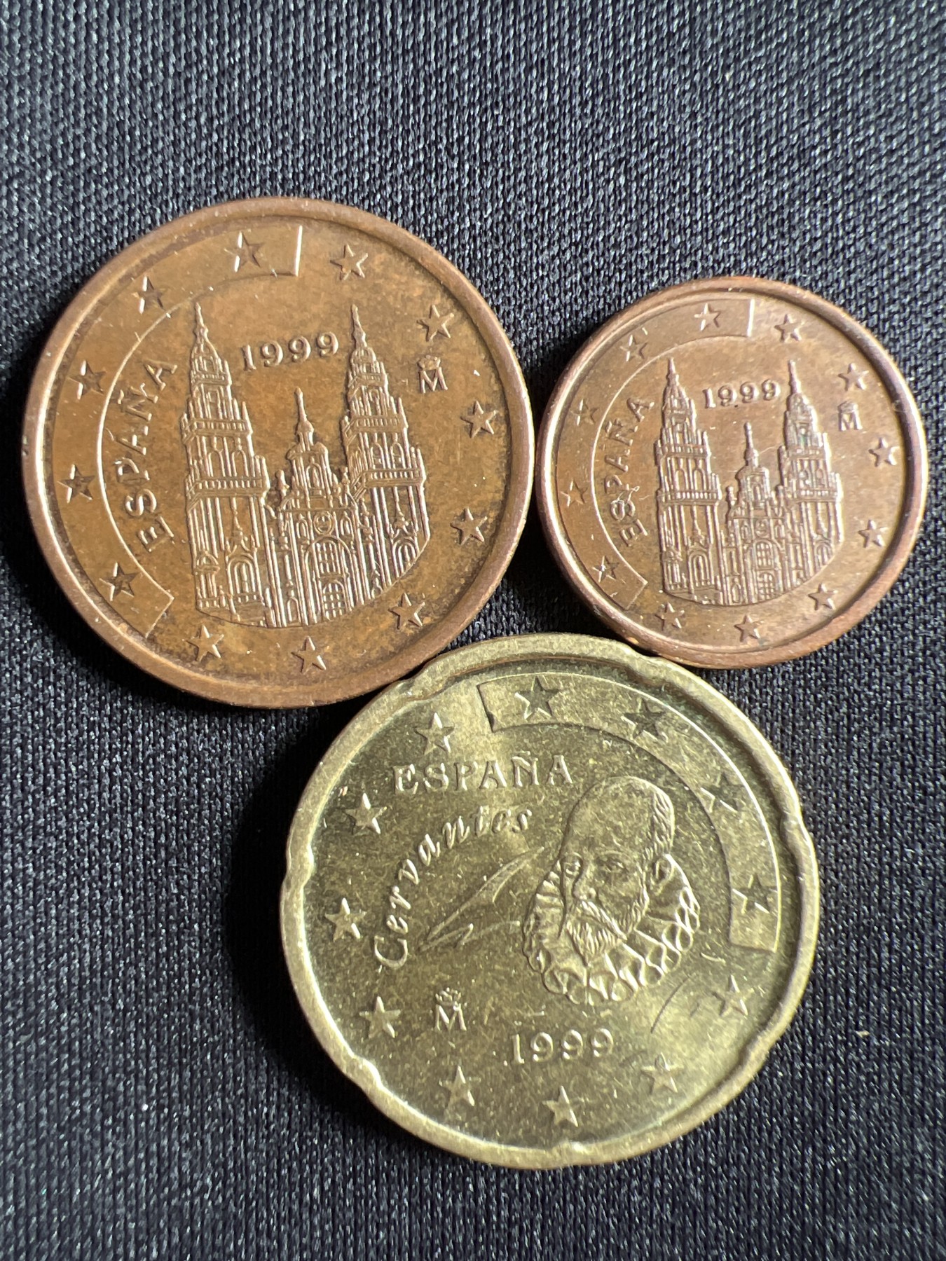 第1期 硬币专场 （无押金，捡漏，全场20包邮，偏远地区除外，接收代拍业务） 西班牙三枚