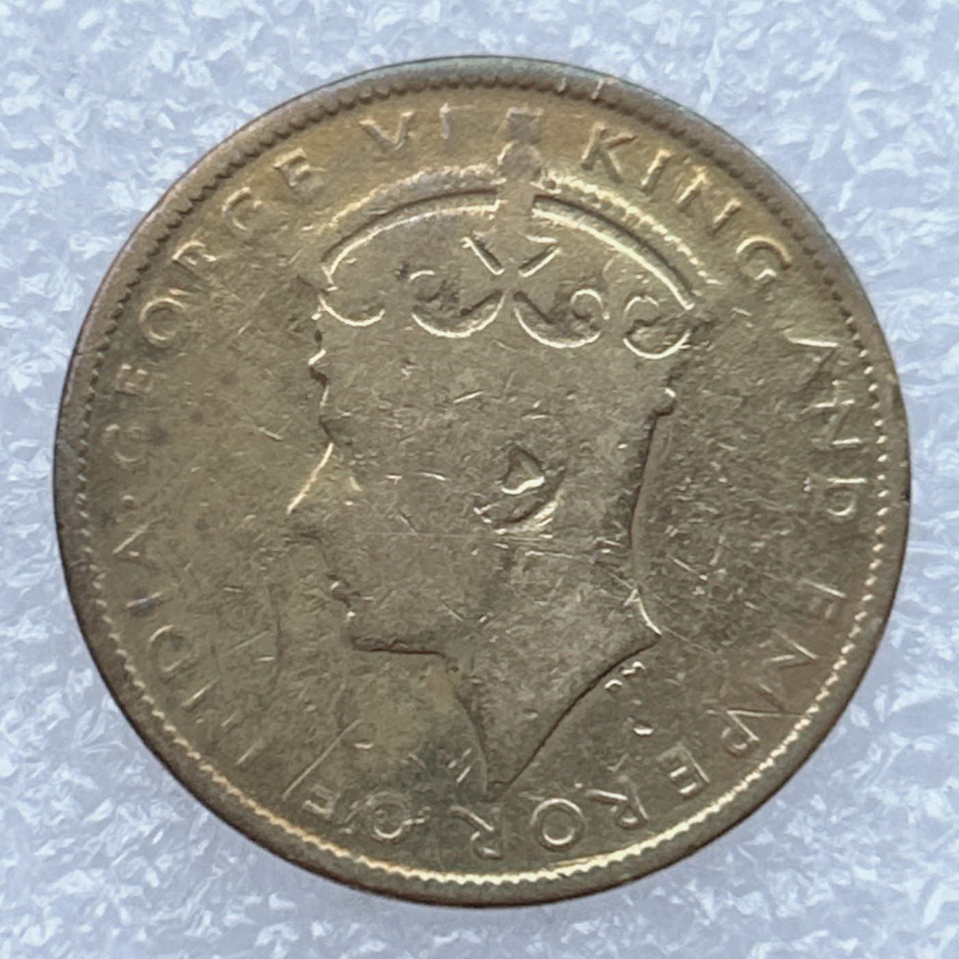 全场一元起拍 世界钱币散币场 第18期 牙买加1938年1便士 乔治六世