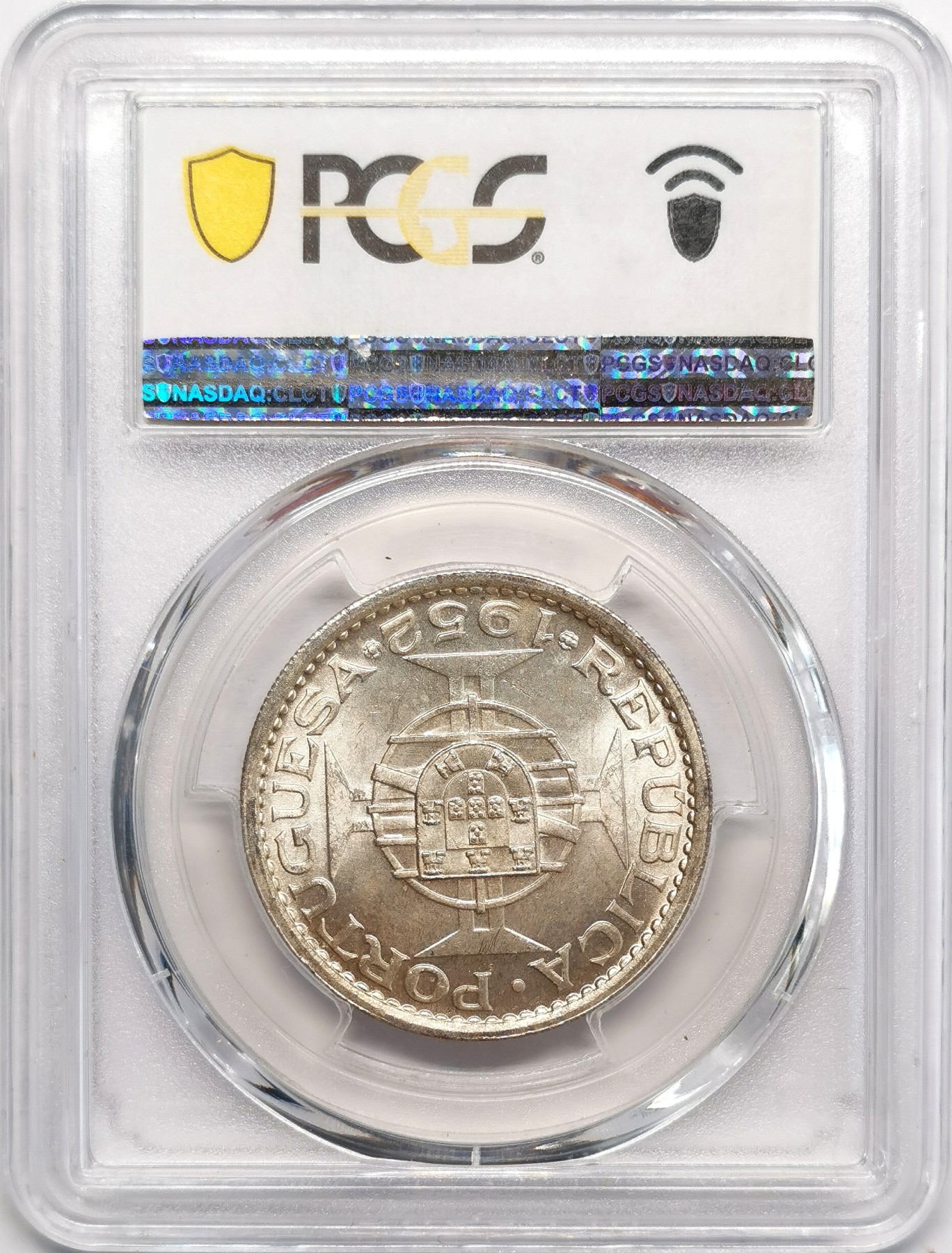 凡希社世界钱币微拍第二百四十八期 1952澳门五元银币PCGS-MS65