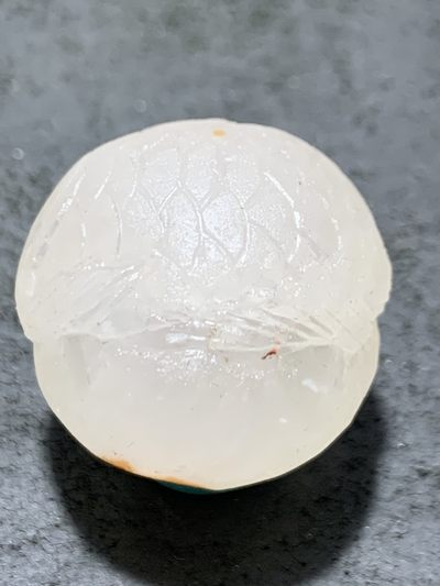 满冰飘亚光战国红玛瑙手工俏色巧雕龙鱼随形珠一个，寓意：富贵有余 满冰飘亚光战国红玛瑙手工俏色巧雕龙鱼随形珠一个，寓意：富贵有余