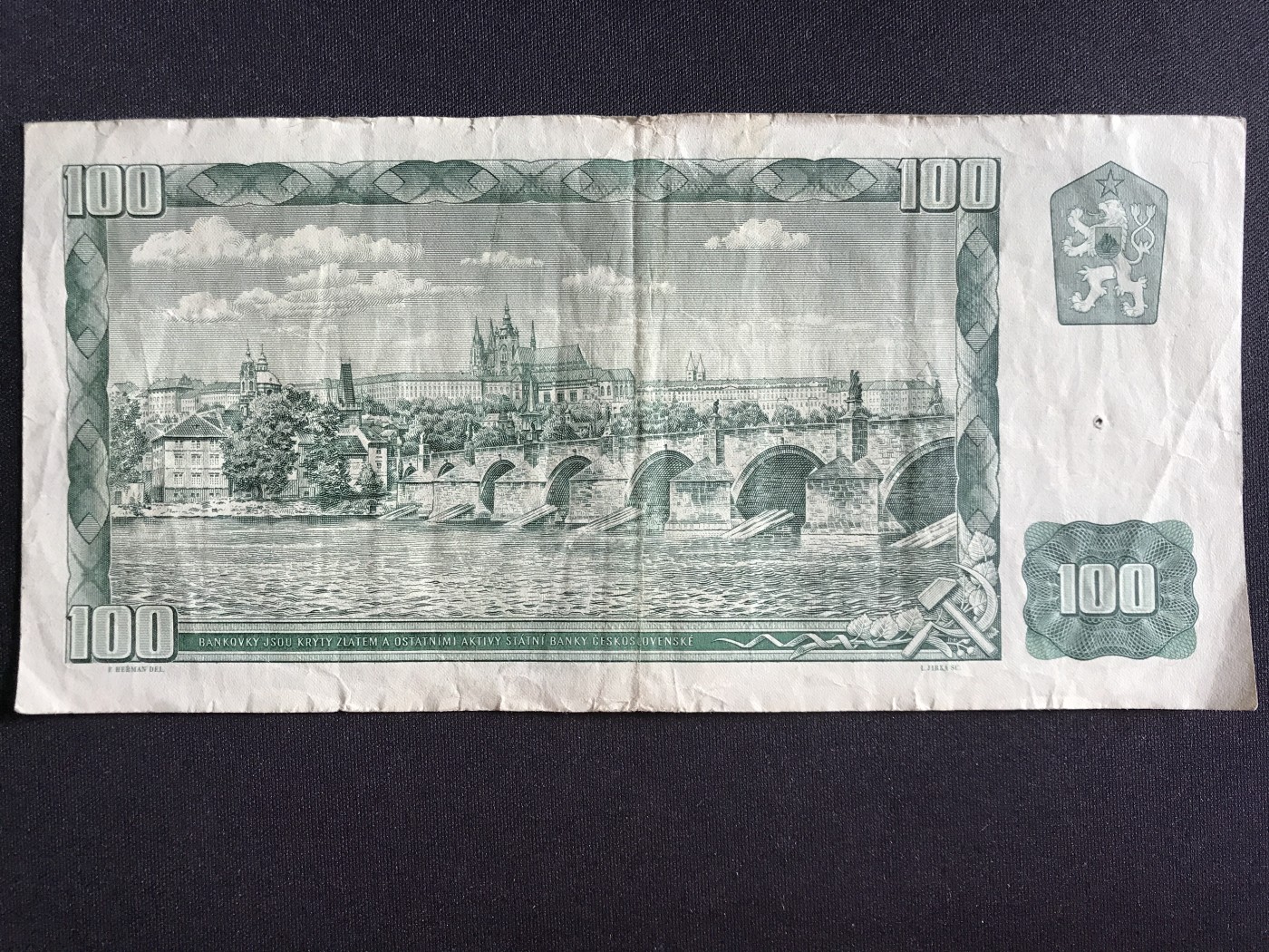 第3期 纸币专场 （无押金，捡漏，全场20包邮，偏远地区除外，接收代拍业务） 捷克100克朗