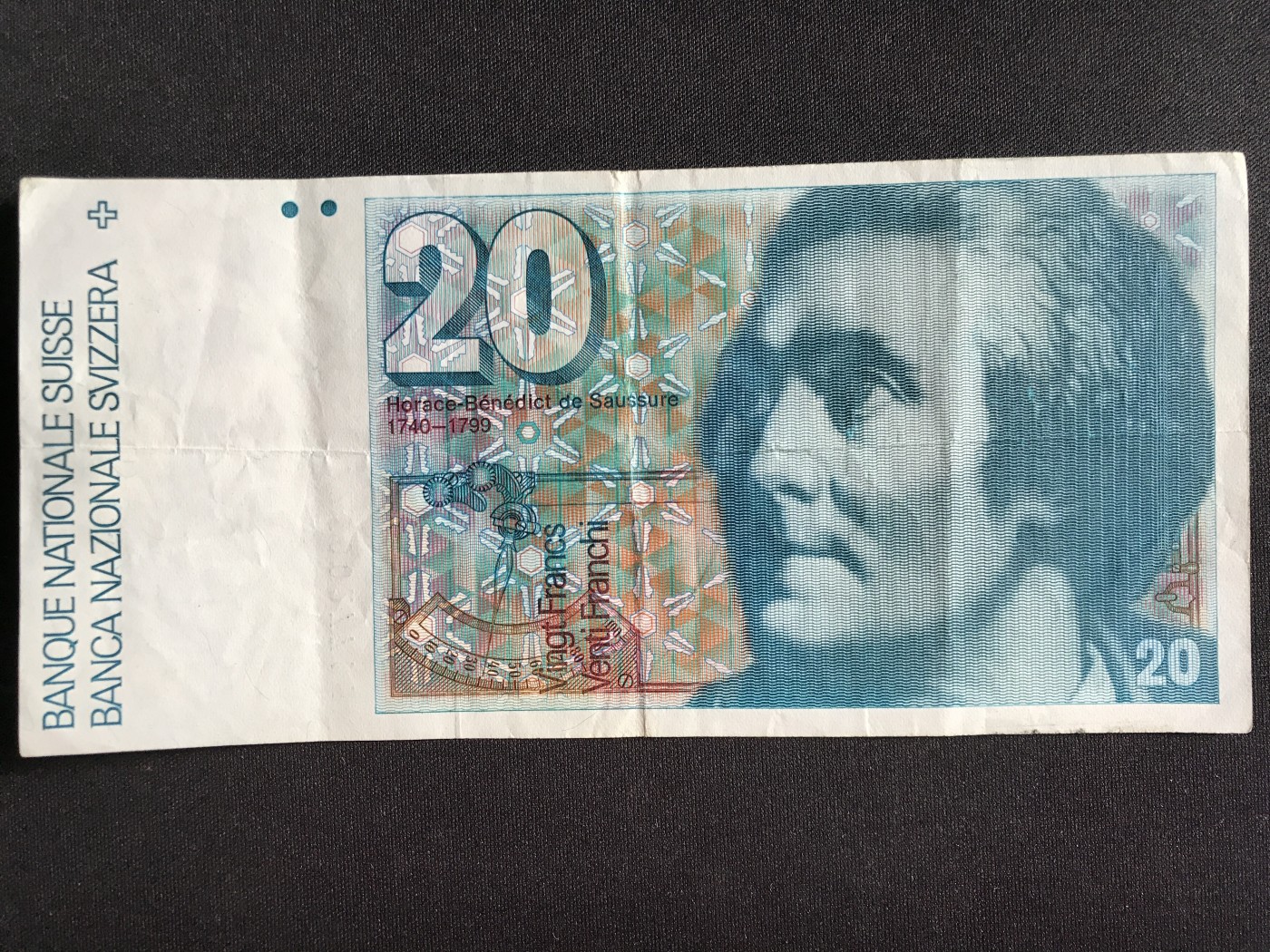 第3期 纸币专场 （无押金，捡漏，全场20包邮，偏远地区除外，接收代拍业务） 瑞士20法郎