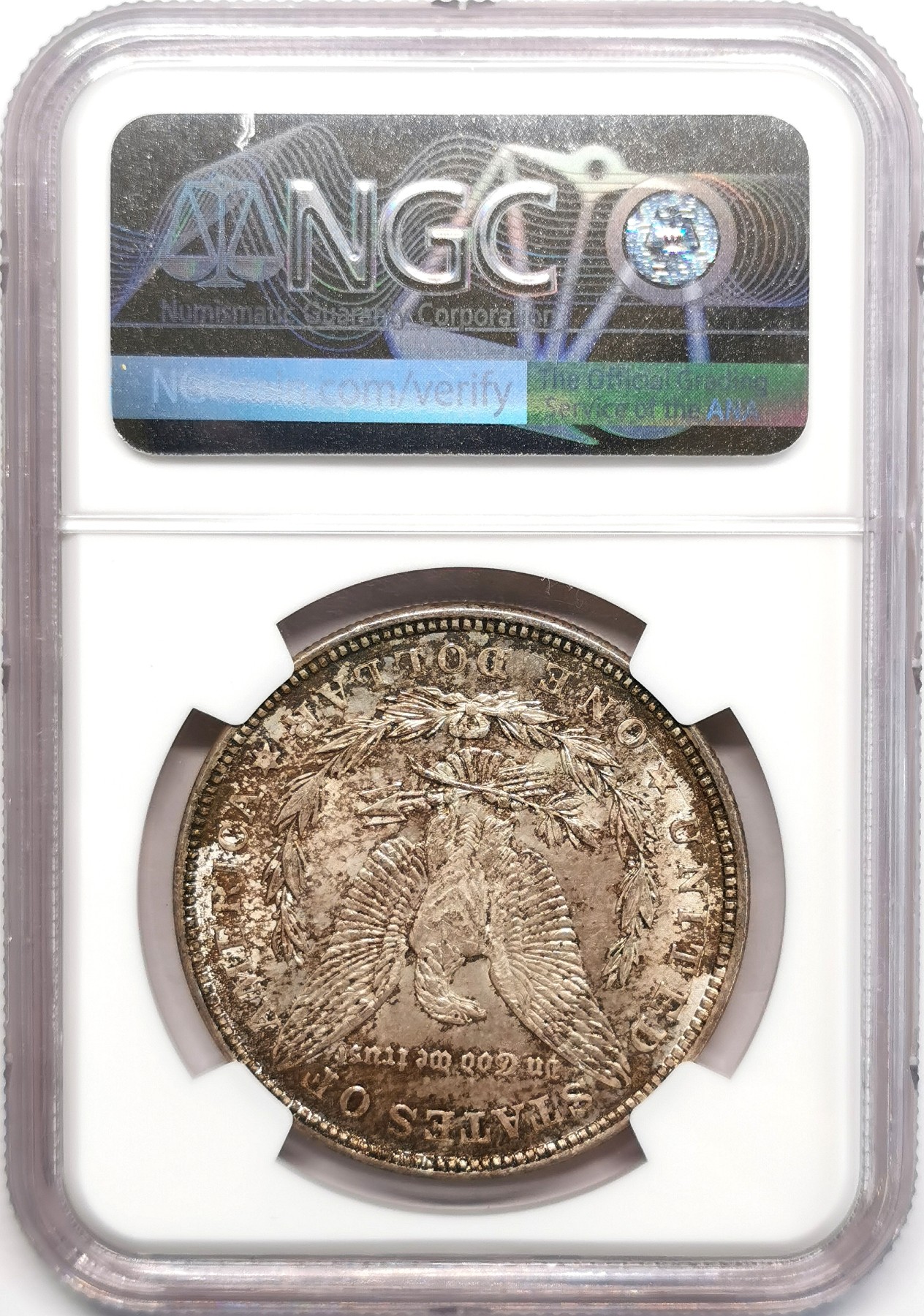 凡希社世界钱币微拍第二百四十八期 1921美国摩根壹元NGC-MS64纪念标签！