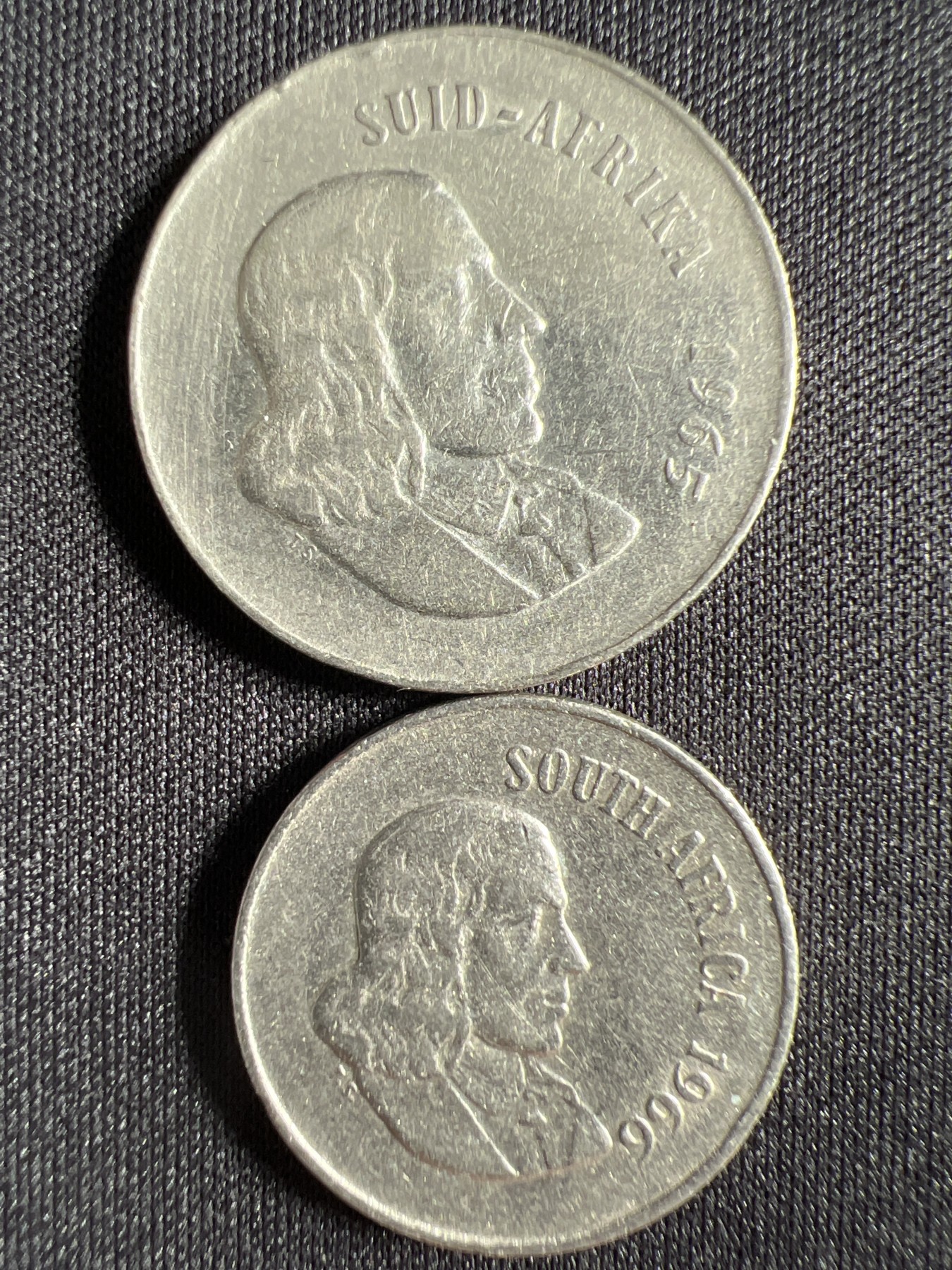 第1期 硬币专场 （无押金，捡漏，全场20包邮，偏远地区除外，接收代拍业务） 南非2枚