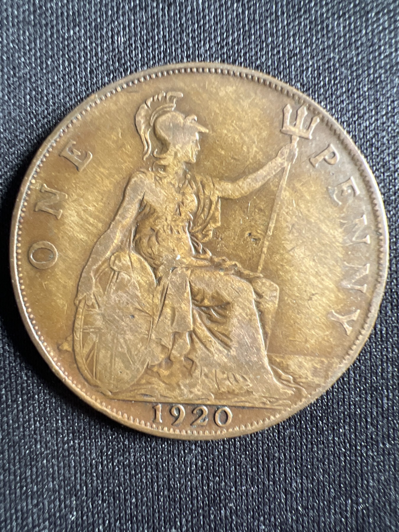 第1期 硬币专场 （无押金，捡漏，全场20包邮，偏远地区除外，接收代拍业务） 乔五一便士1920年