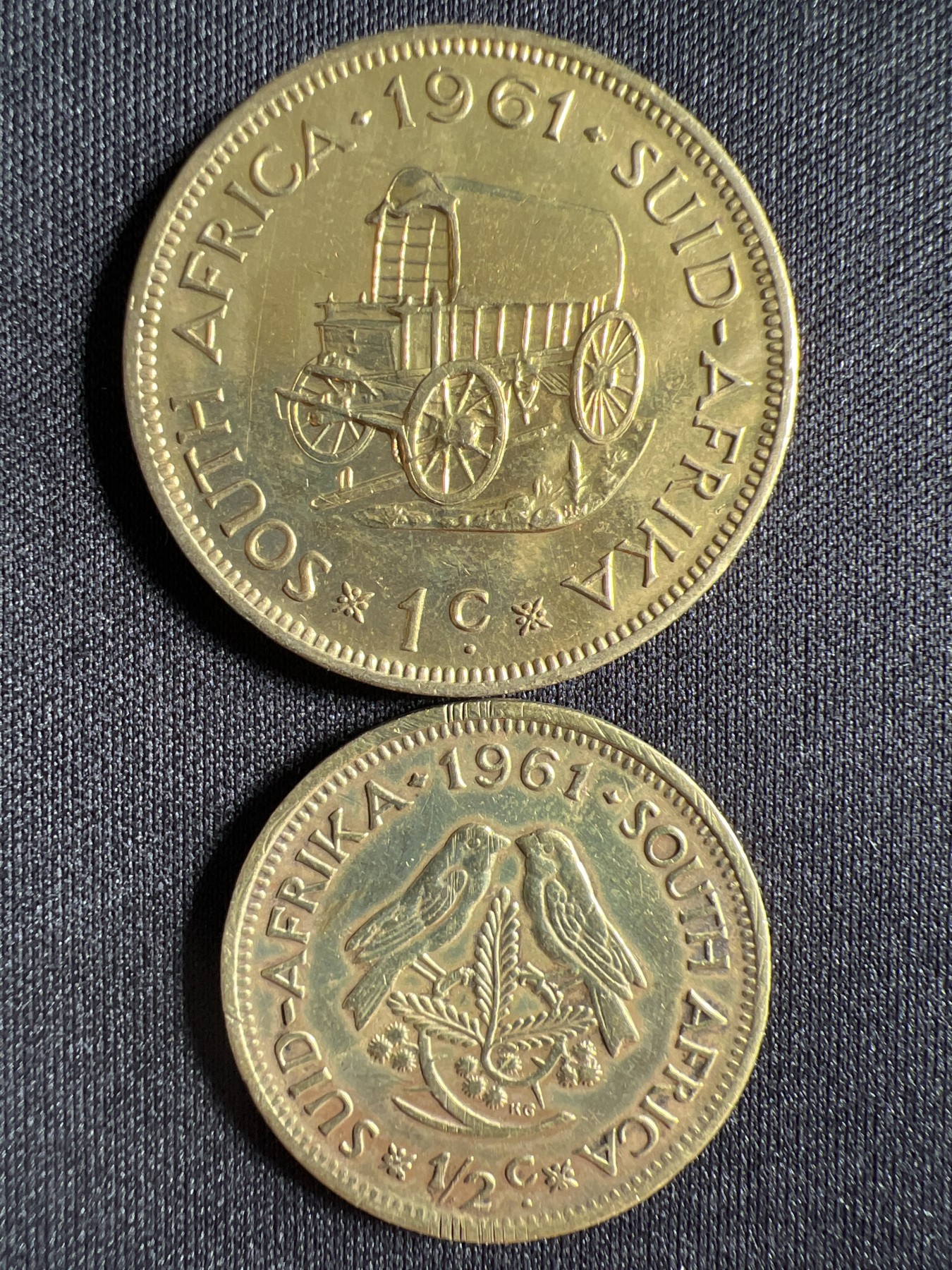 第1期 硬币专场 （无押金，捡漏，全场20包邮，偏远地区除外，接收代拍业务） 南非2枚