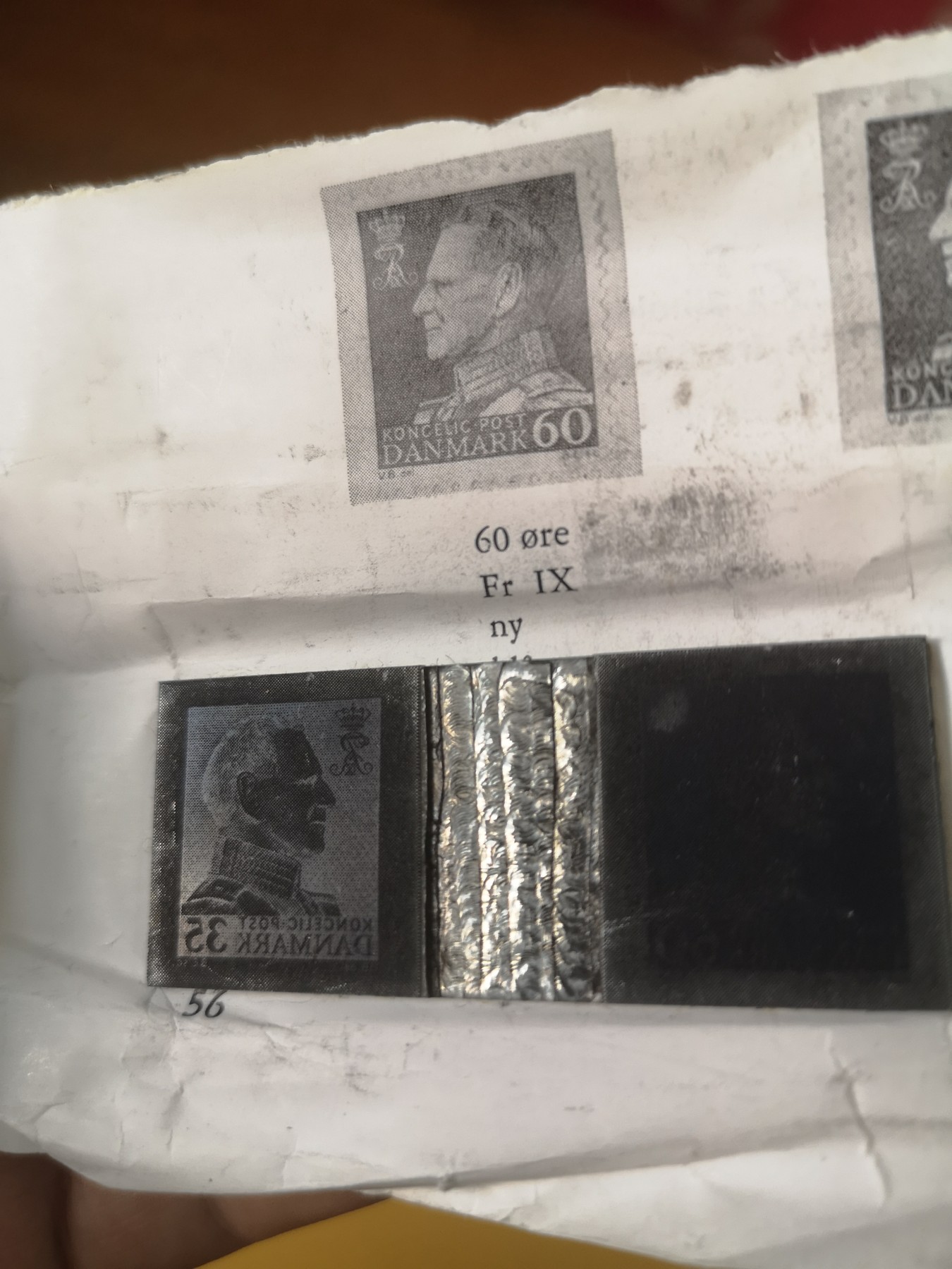 长老汇第34场杂货拍卖 丹麦邮票金属模具，少见
