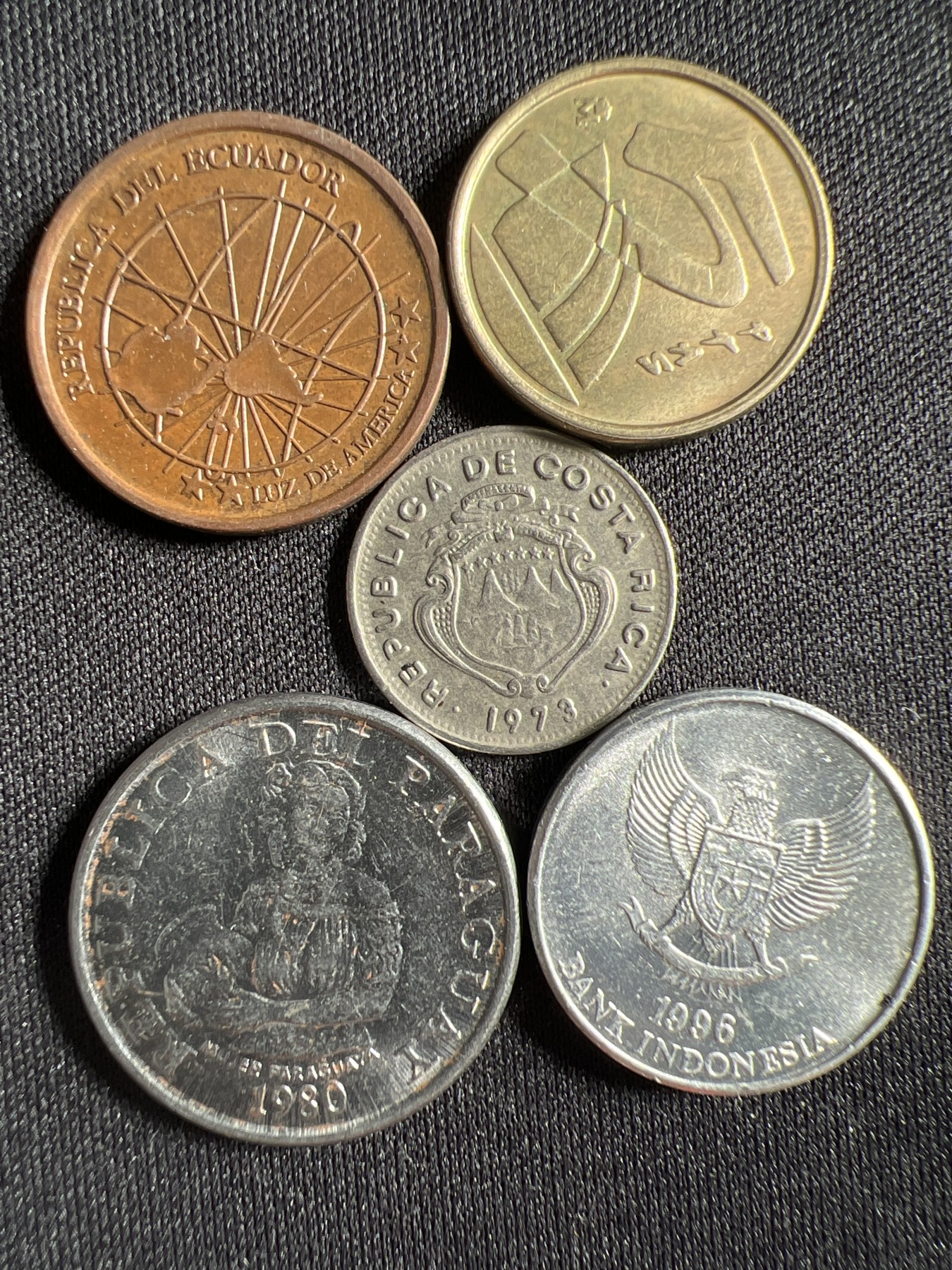 第1期 硬币专场 （无押金，捡漏，全场20包邮，偏远地区除外，接收代拍业务） 硬币5枚