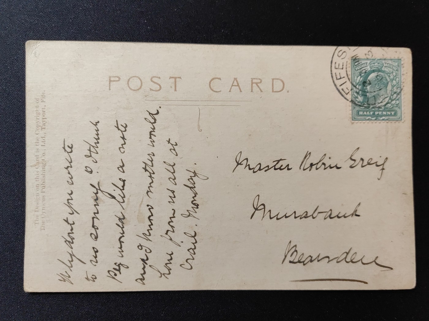 一战时期实寄明信片（精选） 教堂一角