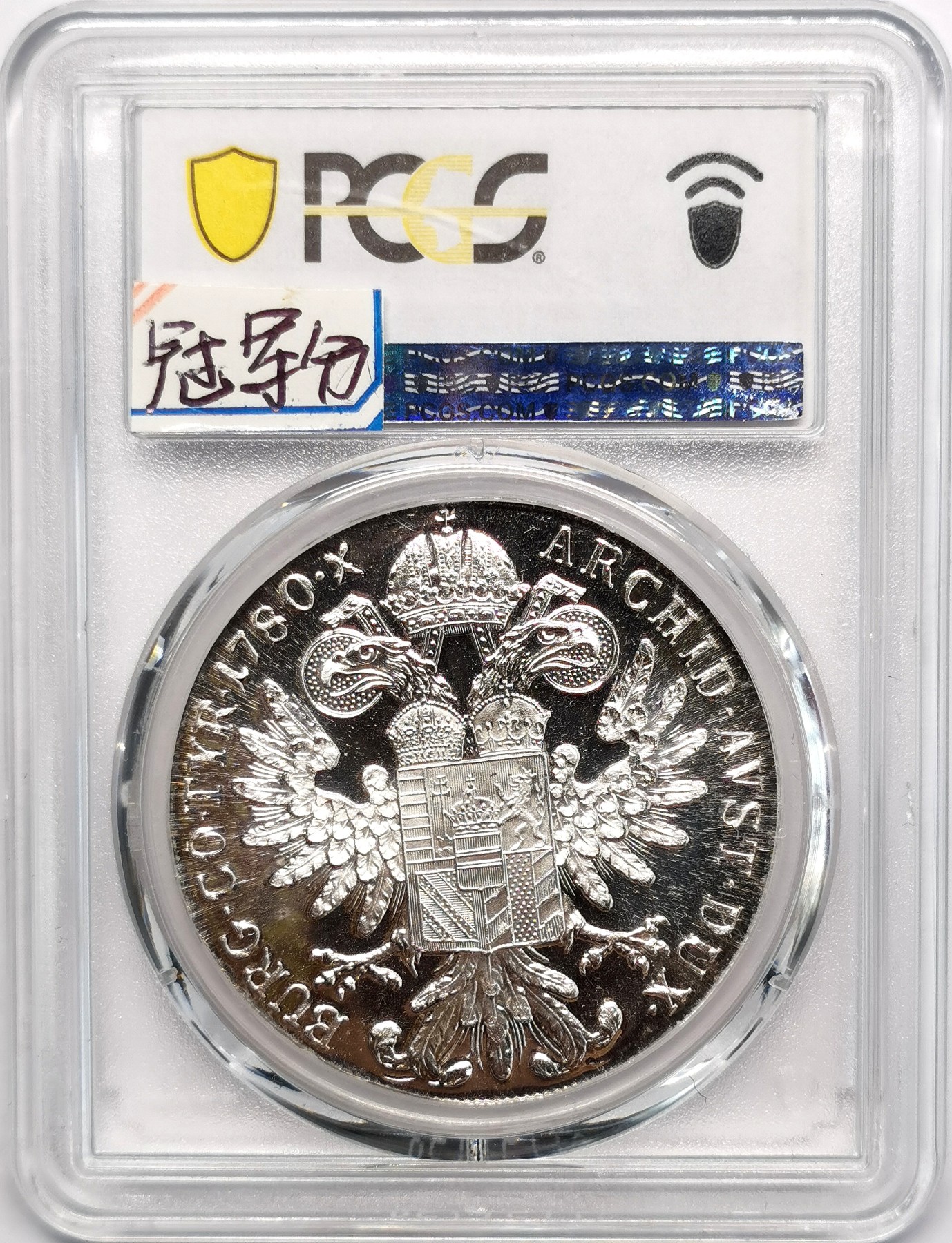 凡希社世界钱币微拍第二百四十八期 玛利亚特蕾莎泰勒大银PCGS-PR68