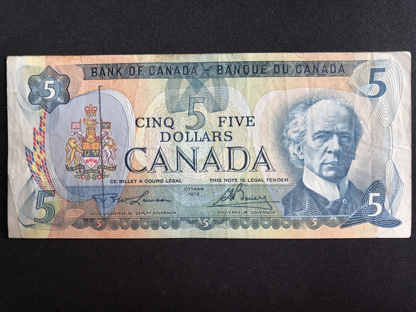 第3期 纸币专场 （无押金，捡漏，全场20包邮，偏远地区除外，接收代拍业务） 加拿大5加元