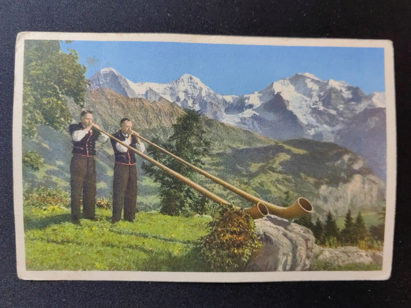 一战时期实寄明信片（精选） 瑞典航空邮件 吹号