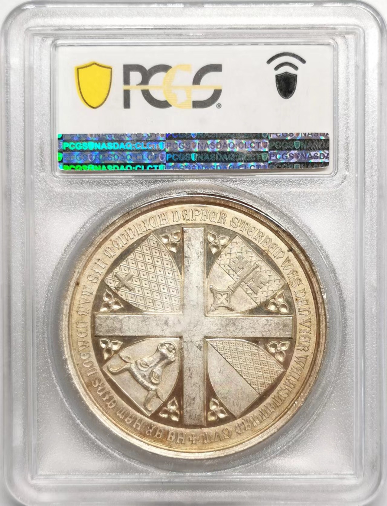 凡希社世界钱币微拍第二百四十八期 1886瑞士森帕赫战役纪念银章PCGS-SP64