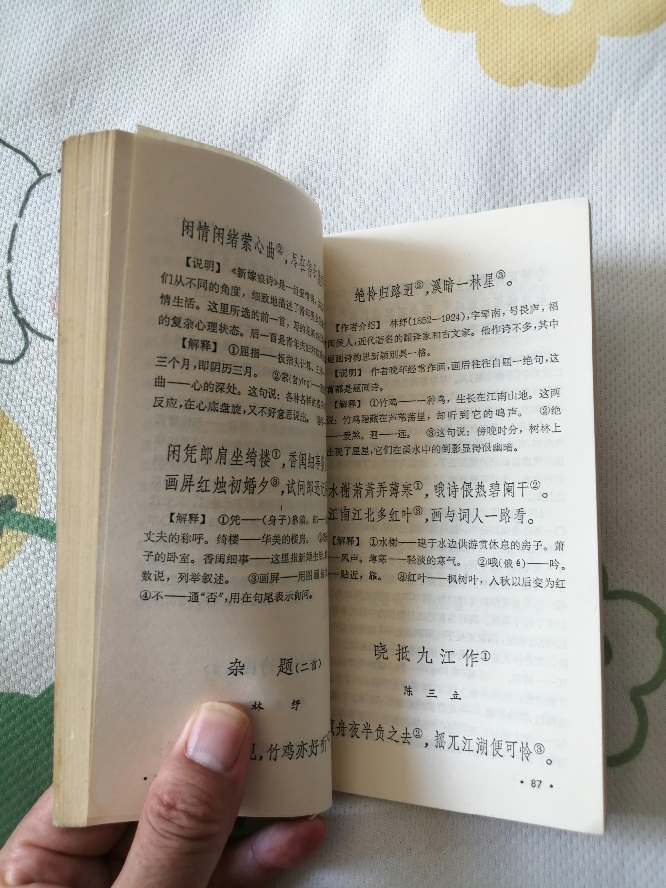 近现代诗一百首