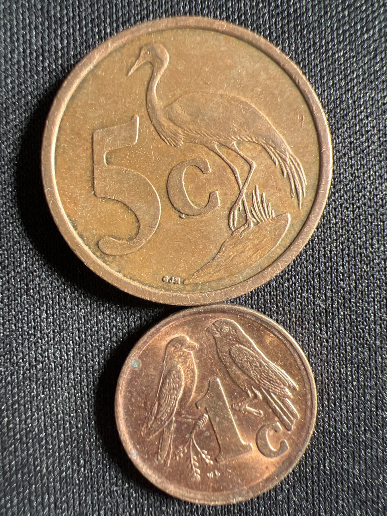 第1期 硬币专场 （无押金，捡漏，全场20包邮，偏远地区除外，接收代拍业务） 南非2枚