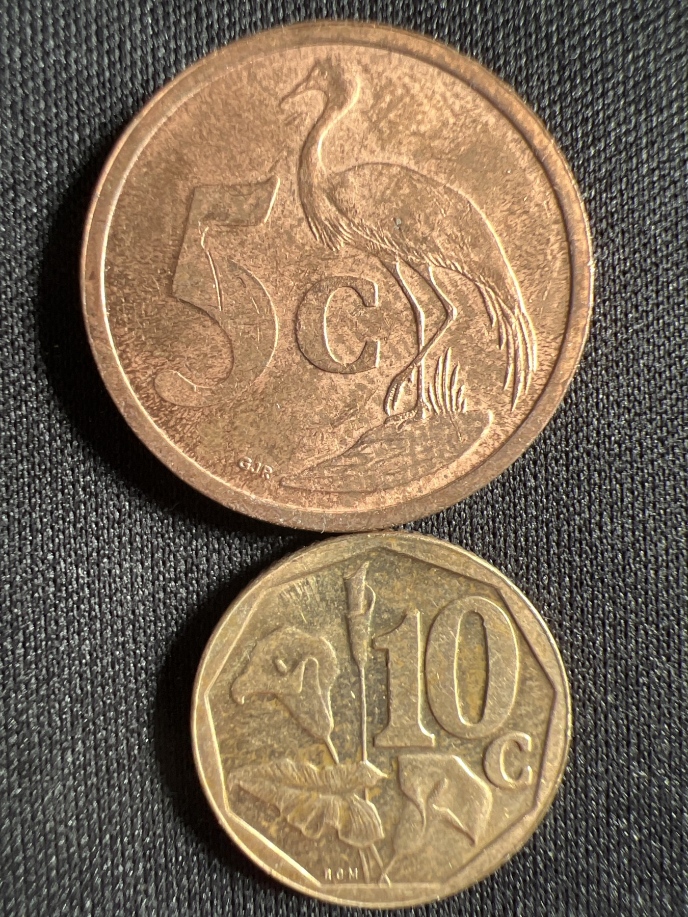 第1期 硬币专场 （无押金，捡漏，全场20包邮，偏远地区除外，接收代拍业务） 南非2枚