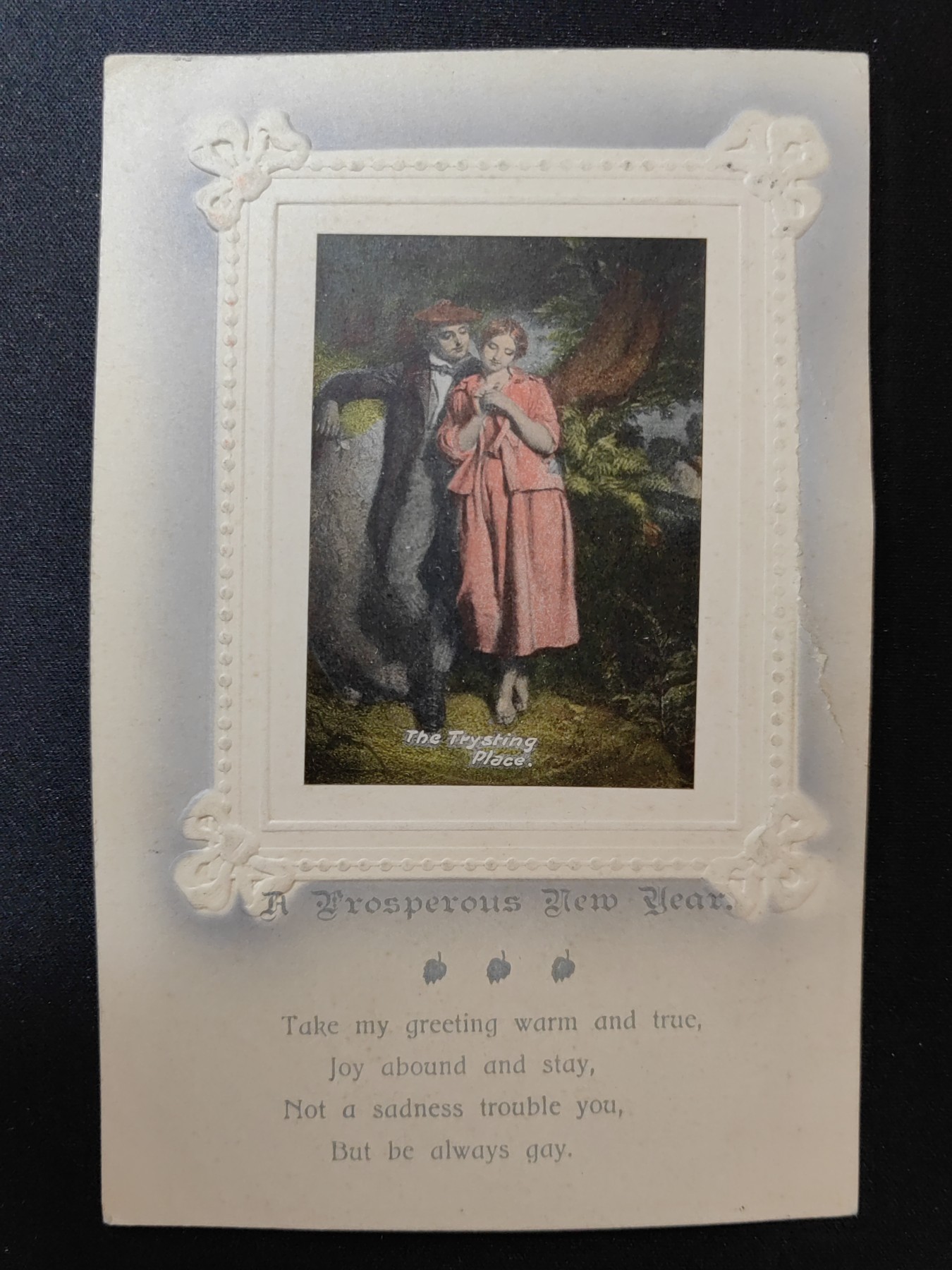 一战时期实寄明信片（精选） 1929年 相框明信片