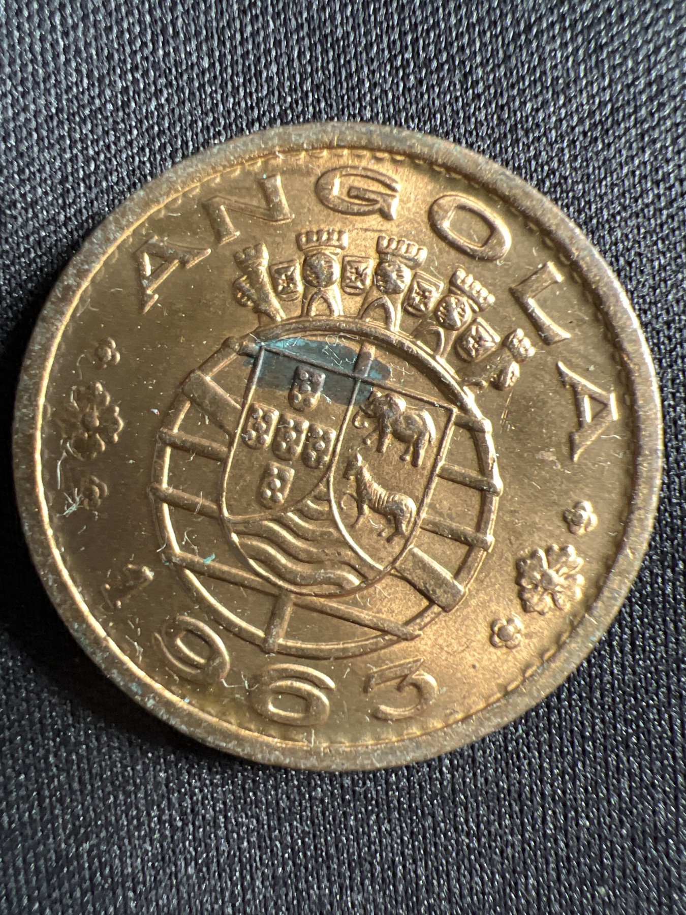 第1期 硬币专场 （无押金，捡漏，全场20包邮，偏远地区除外，接收代拍业务） 安哥拉1埃斯库多