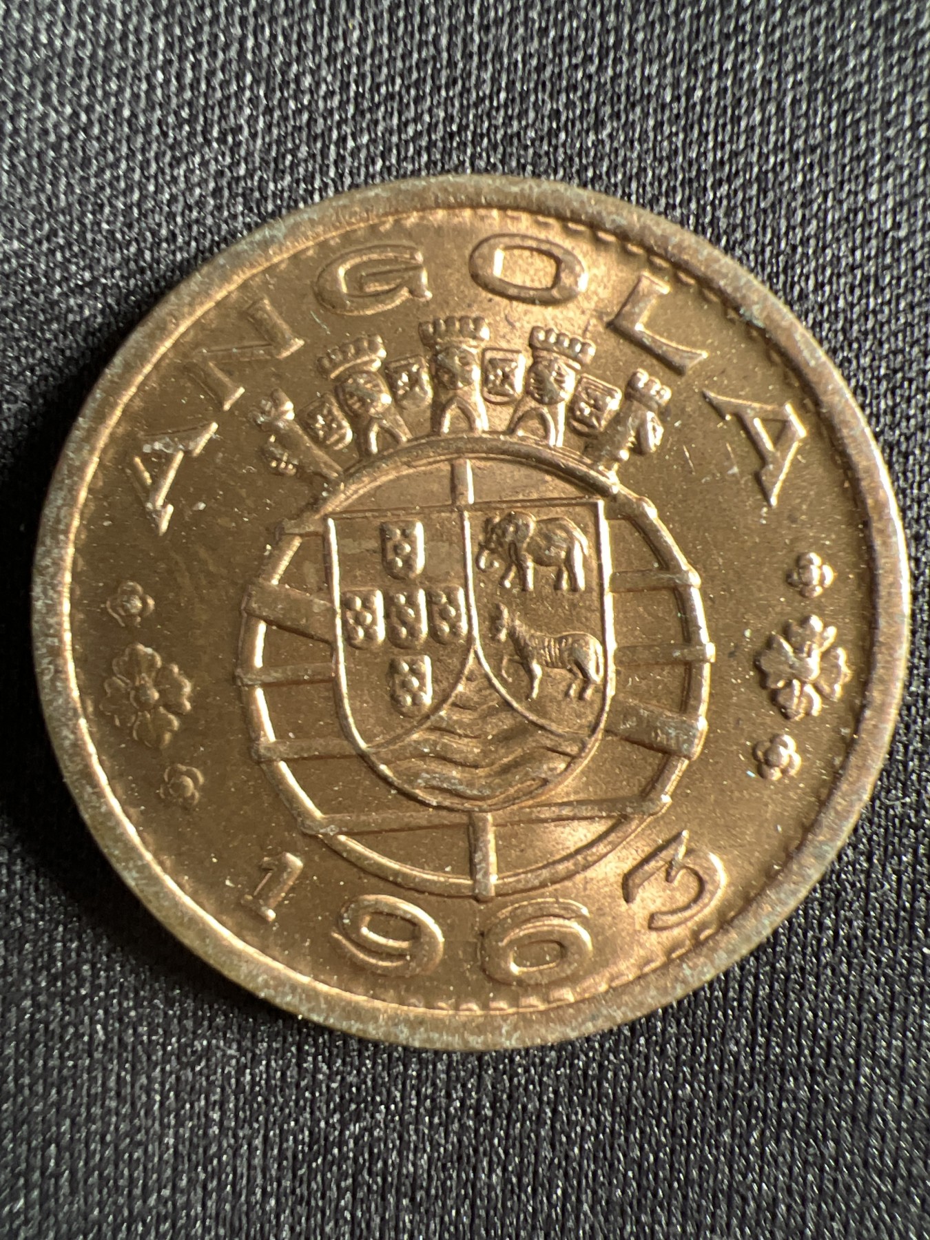 第1期 硬币专场 （无押金，捡漏，全场20包邮，偏远地区除外，接收代拍业务） 安哥拉1埃斯库多