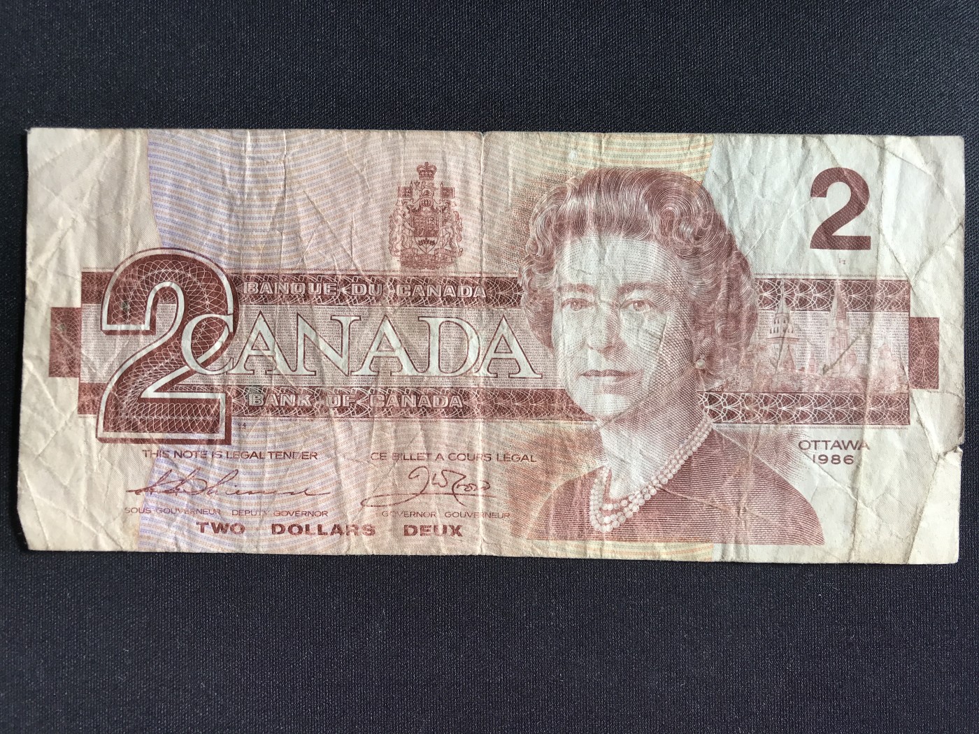 第2期 纸币专场 （无押金，捡漏，全场20包邮，偏远地区除外，接收代拍业务） 加拿大2加元