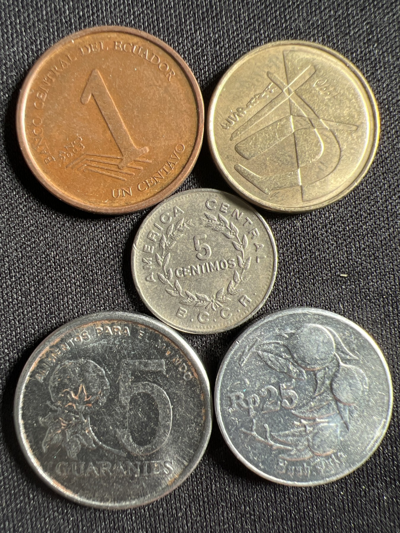 第1期 硬币专场 （无押金，捡漏，全场20包邮，偏远地区除外，接收代拍业务） 硬币5枚