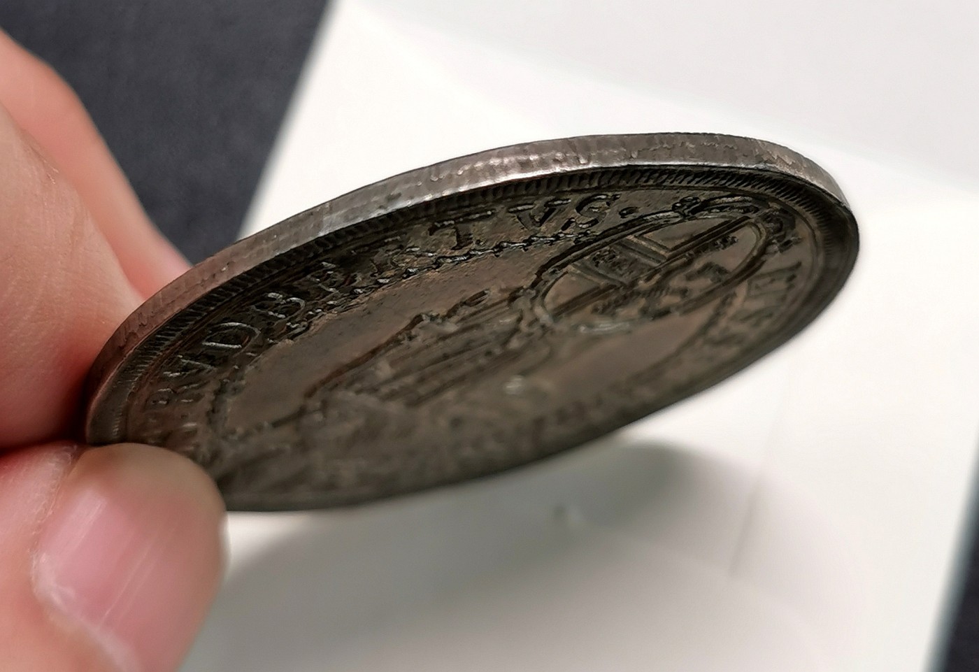 凡希社世界钱币微拍第二百四十八期 1687奥地利萨尔茨堡主教区泰勒大银AU/UNC淡紫金包浆！