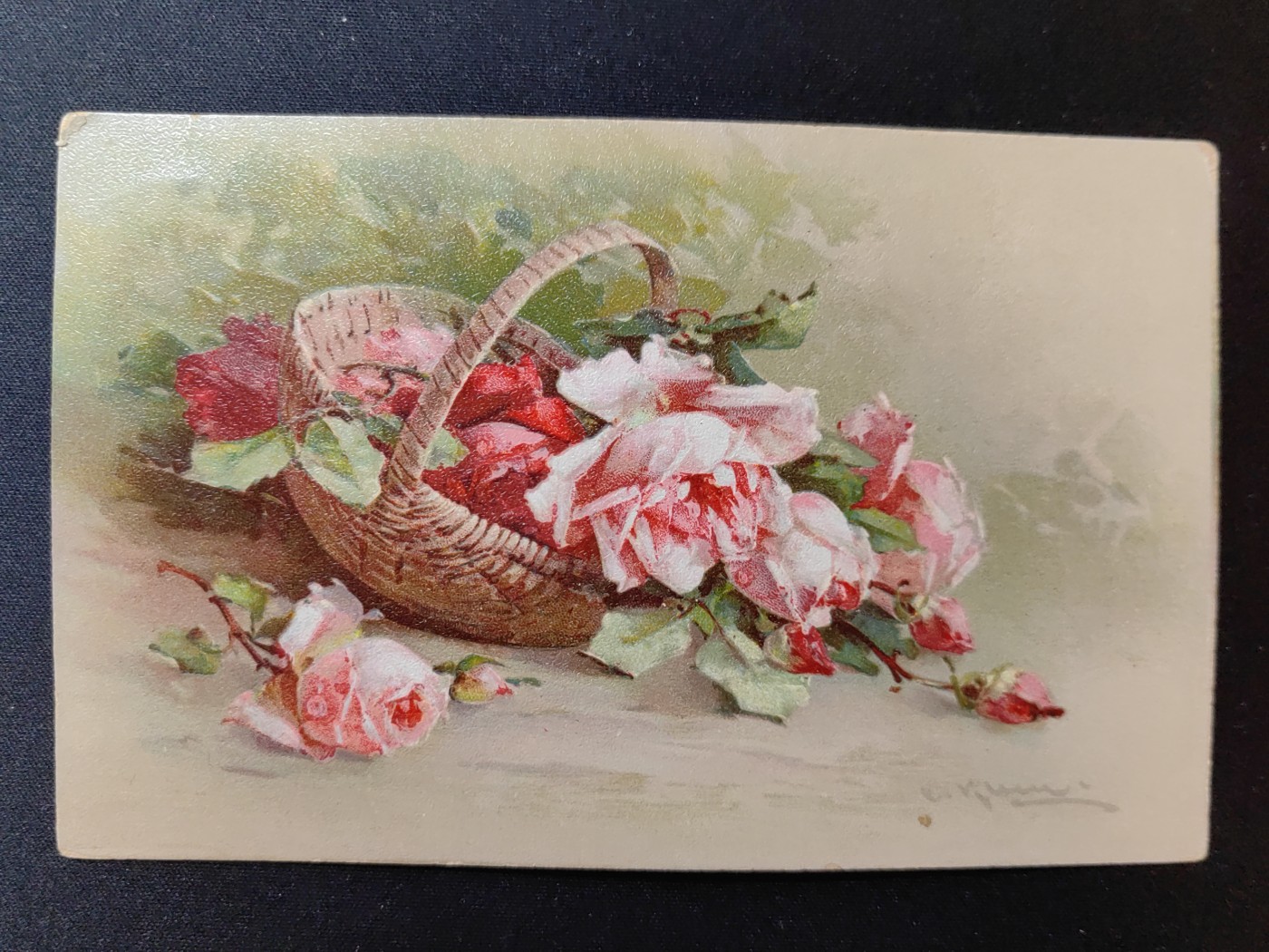 一战时期实寄明信片（精选） 1911年 节日快乐的祝福