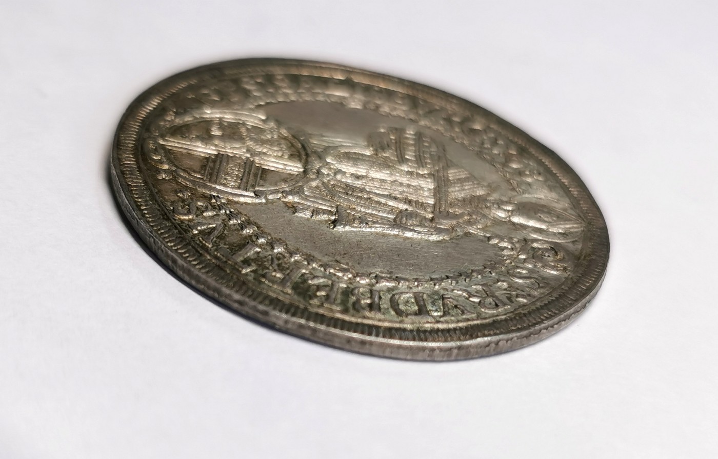 凡希社世界钱币微拍第二百四十八期 1687奥地利萨尔茨堡主教区泰勒大银AU/UNC淡紫金包浆！