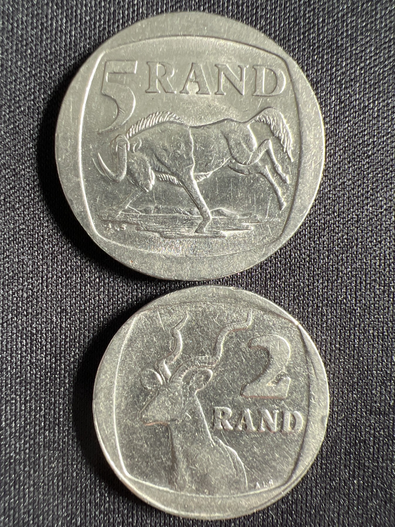 第1期 硬币专场 （无押金，捡漏，全场20包邮，偏远地区除外，接收代拍业务） 南非2枚