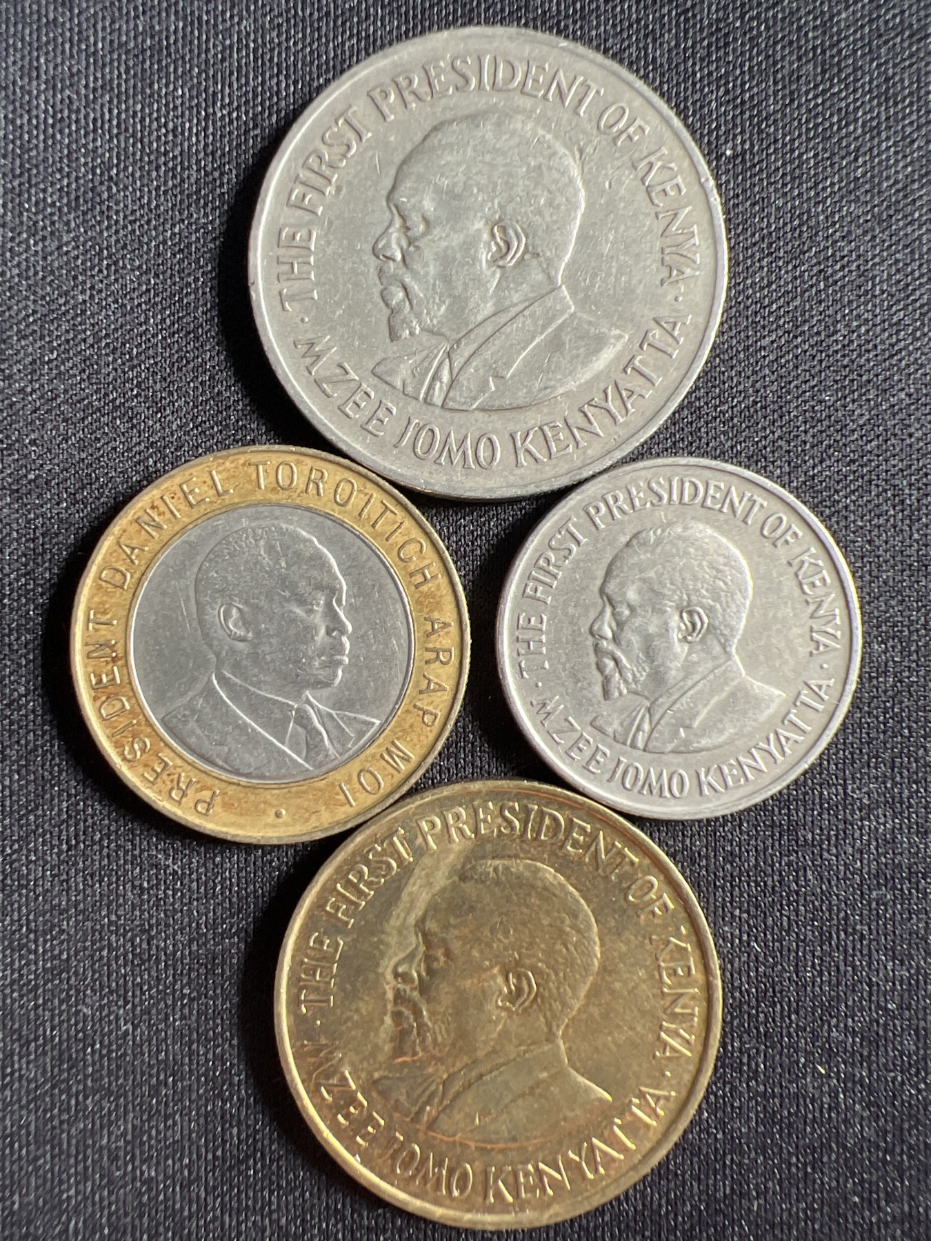 第1期 硬币专场 （无押金，捡漏，全场20包邮，偏远地区除外，接收代拍业务） 肯尼亚4枚