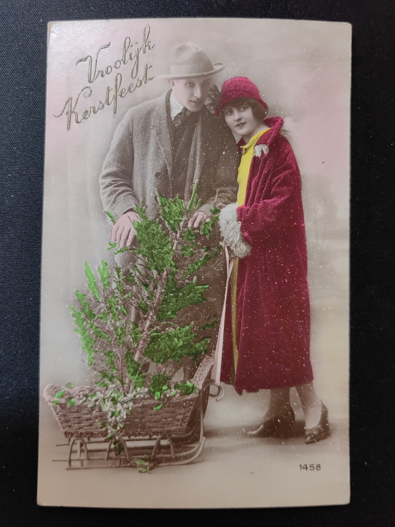 一战时期实寄明信片（精选） 1937年 荷兰明信片