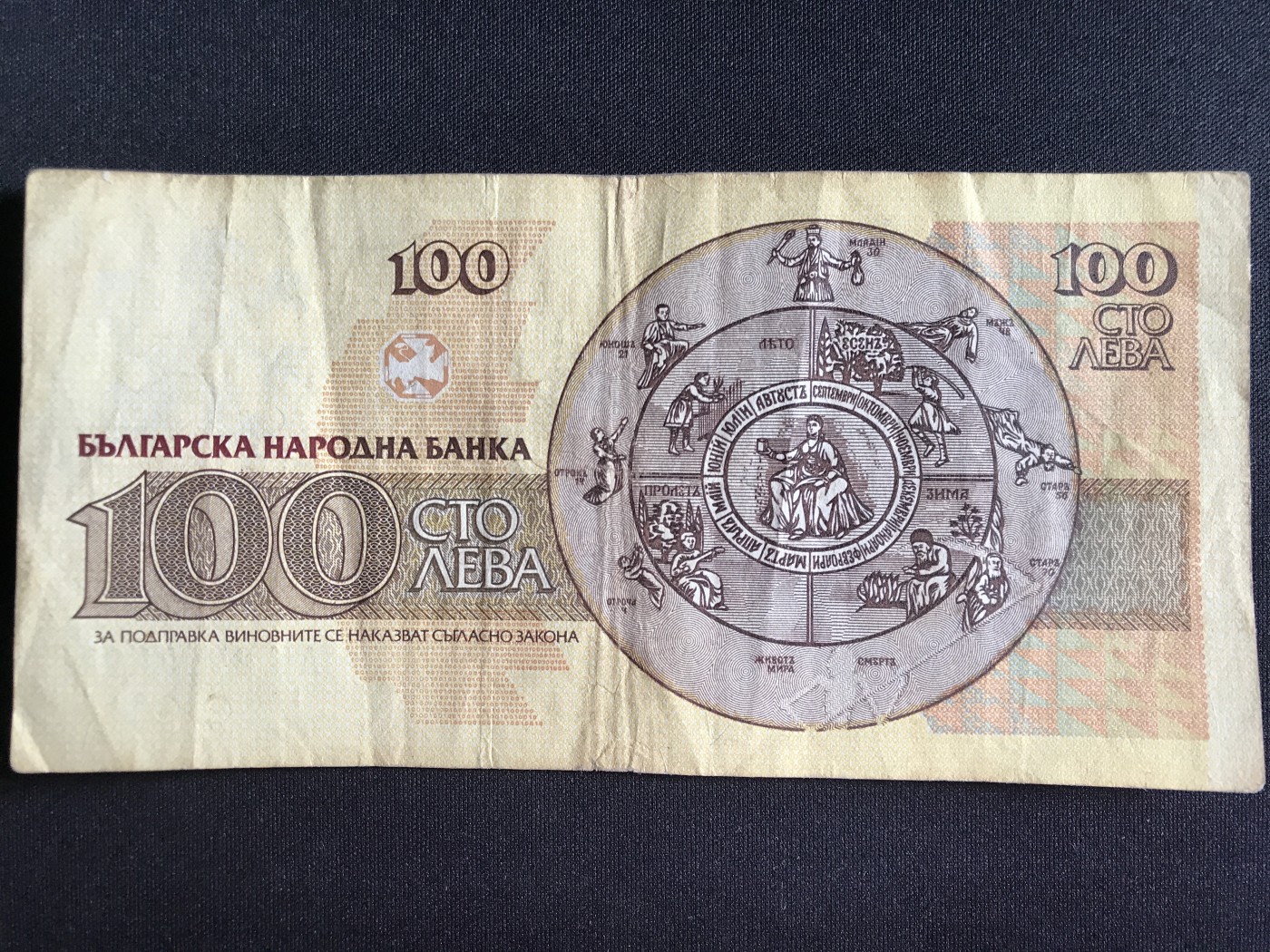 第3期 纸币专场 （无押金，捡漏，全场20包邮，偏远地区除外，接收代拍业务） 保加利亚100列弗