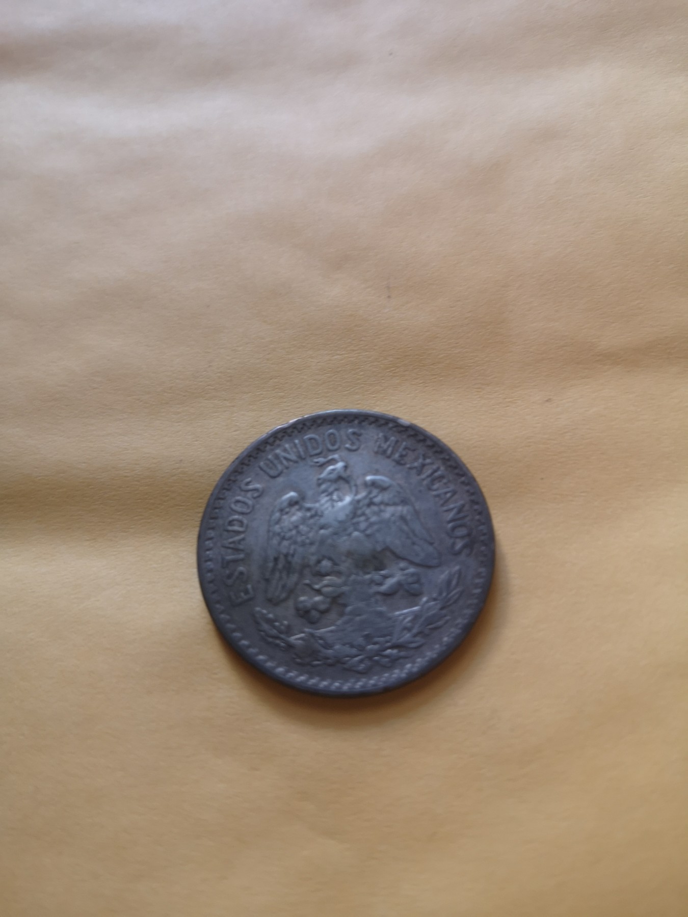 长老汇第35场杂货拍卖 1917墨西哥自由帽50分银币，黑包浆
